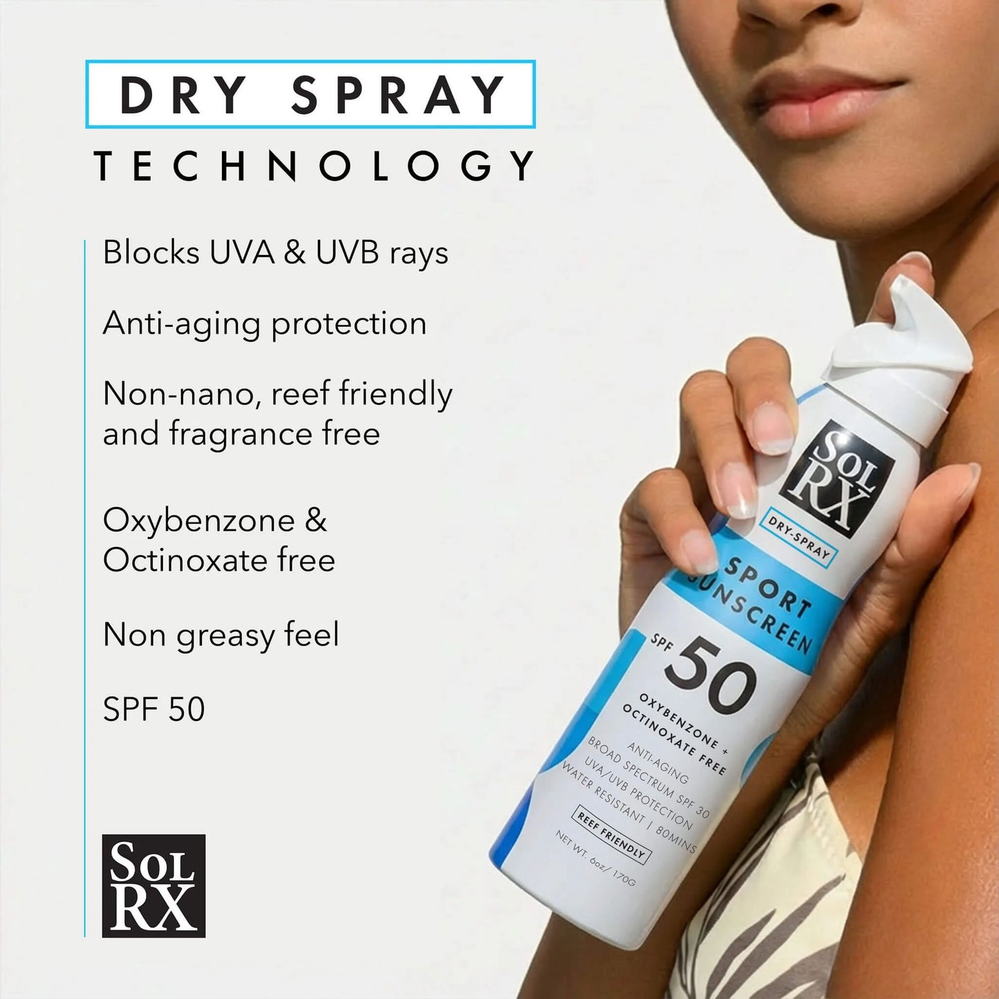 Sport SPF 50 Continuous Spray Sunscreen 6 oz