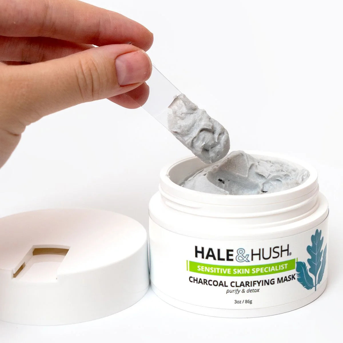 Hale & Hush Charcoal Clarifying Mask 3oz.