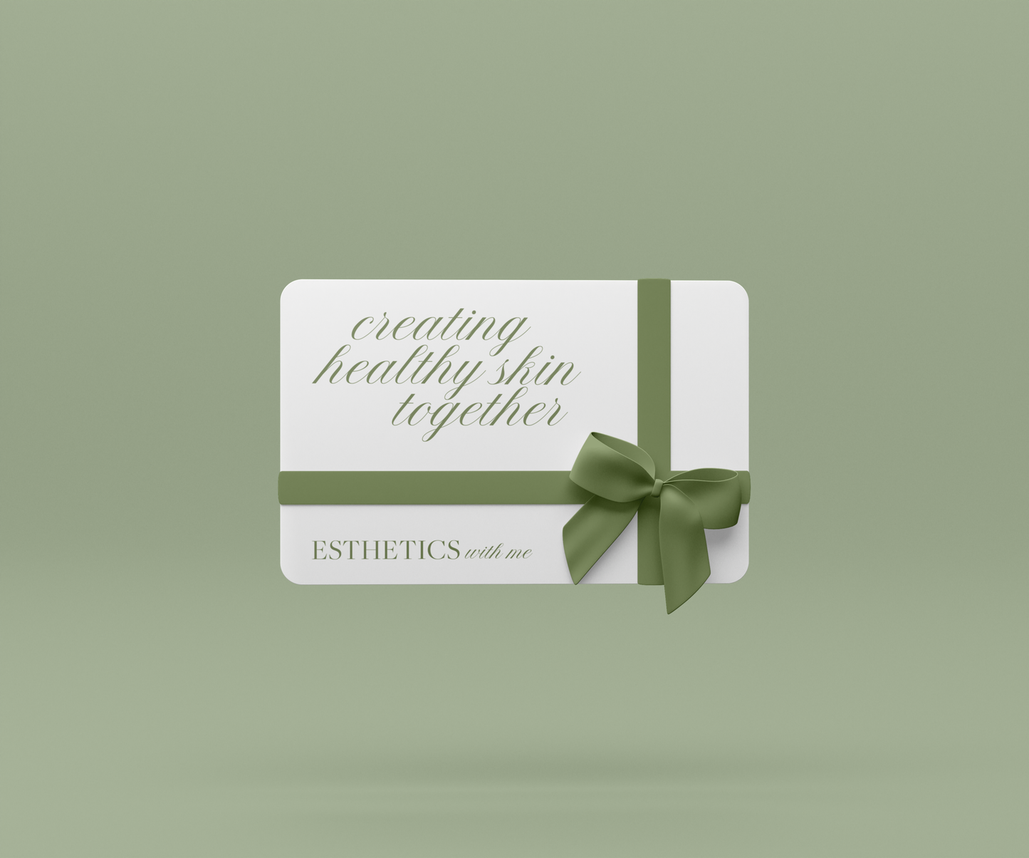 Gift Card for Facial Spa in McHenry, IL | Esthetics With Me